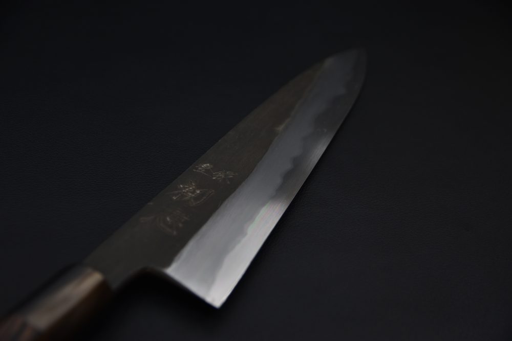 Hatsukokoro Yoake Aogami #1 Kurouchi Gyuto 240mm Wenge