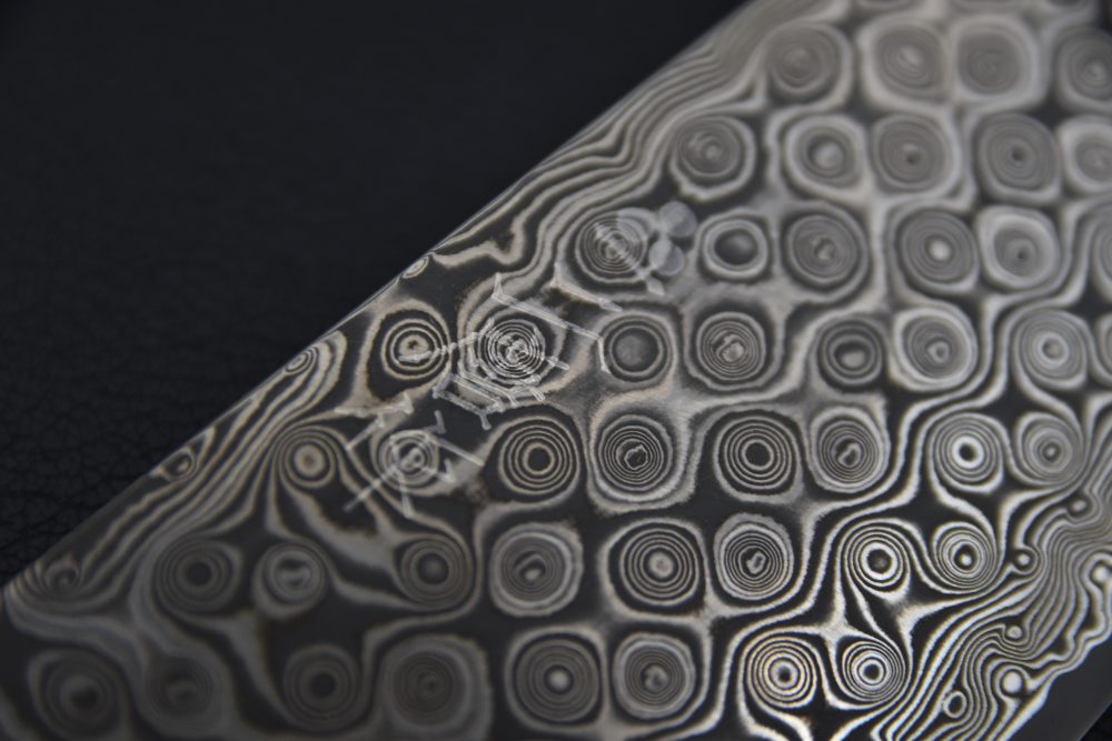 Nigara Hamono SG2 Anmon Damascus Gyuto 270mm Ébène