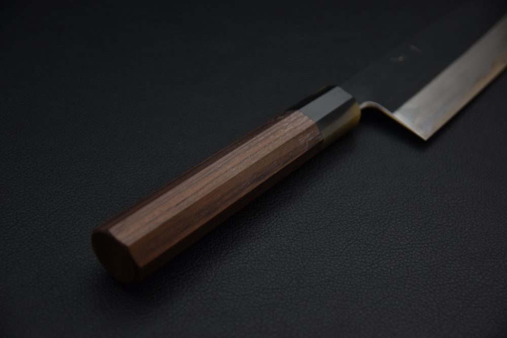 Hitohira Tanaka Kyuzo Aogami #1 Kurouchi Gyuto 240mm Taihei Bois de Rose