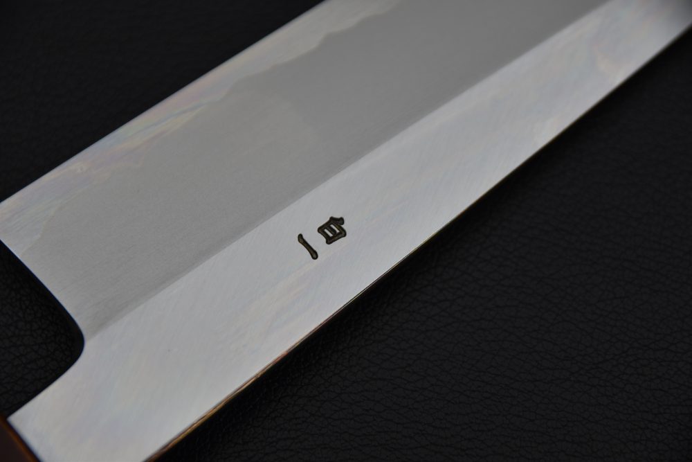 Hado Junpaku Shirogami #1 Stainless Clad Gyuto 210mm Chêne Laqué