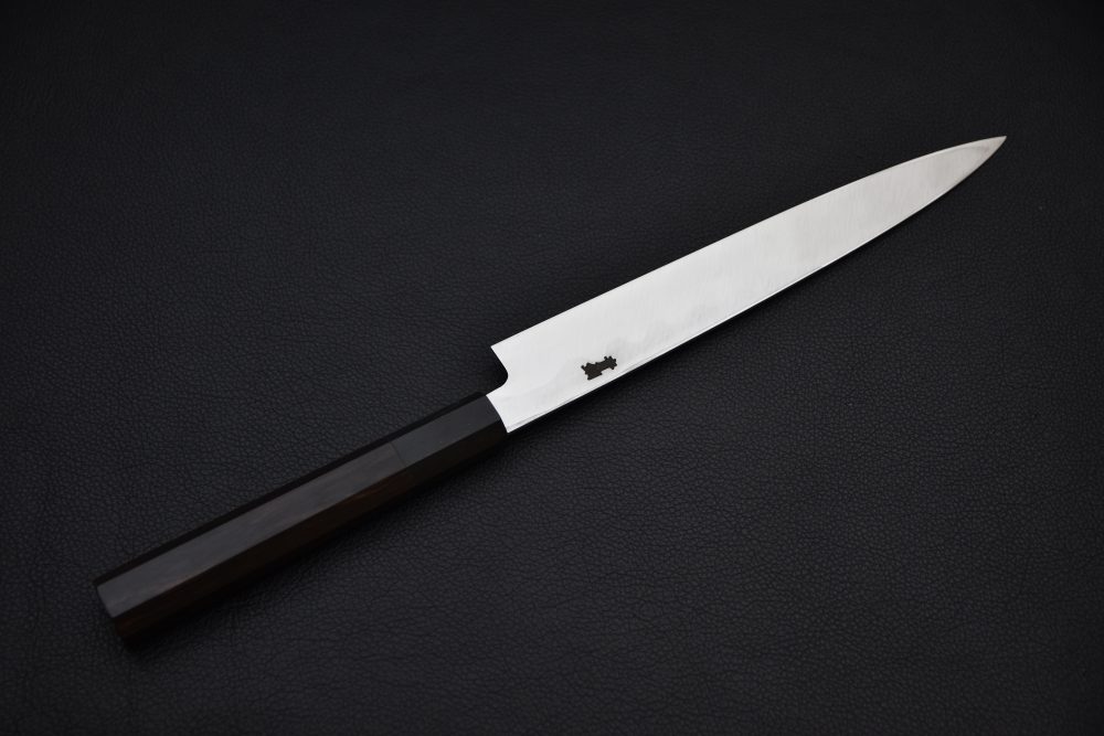 Hitohira Kikuchiyo Manzo Aogami #2 Yanagiba 210mm Ebony