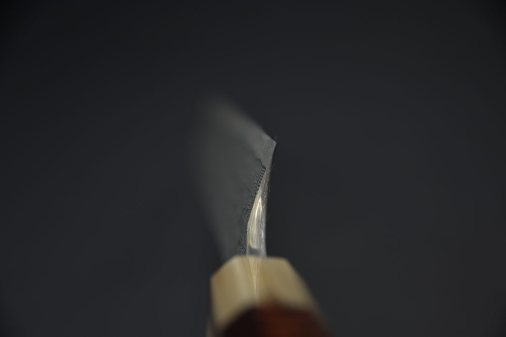 Nigara Hamono Anmon kuzome Ginsan Sakimaru 300mm Snakewood