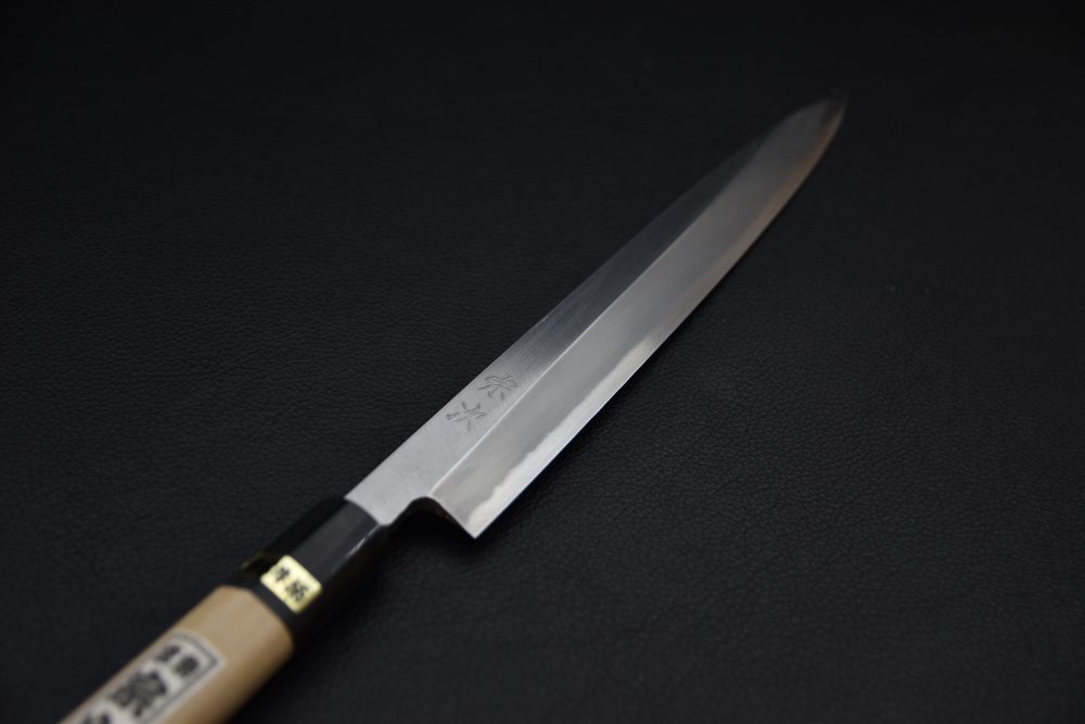 Morihei Munetsugu Shirogami #2 Yanagiba 240mm Honba Ho