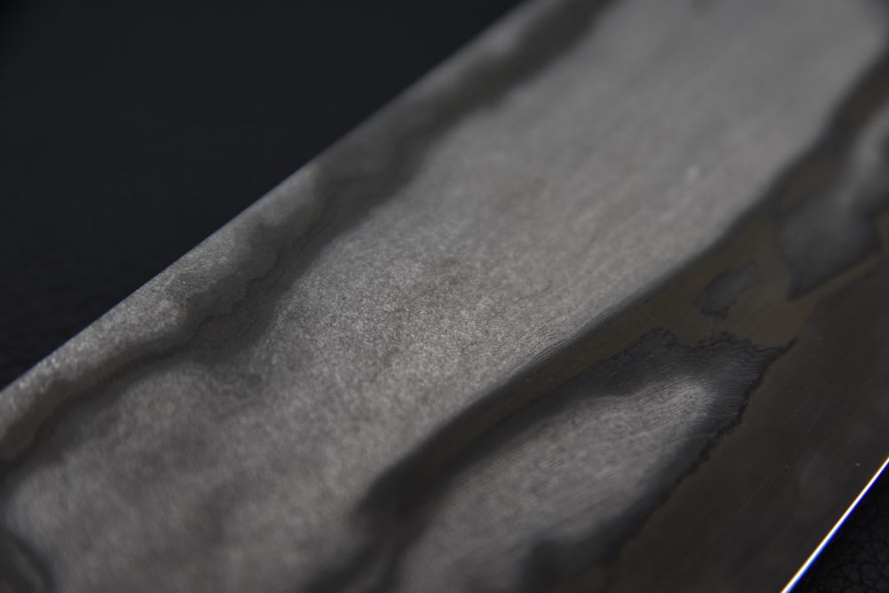 Nigara Hamono Aogami #2 Damascus 240mm Gyuto Karin #3