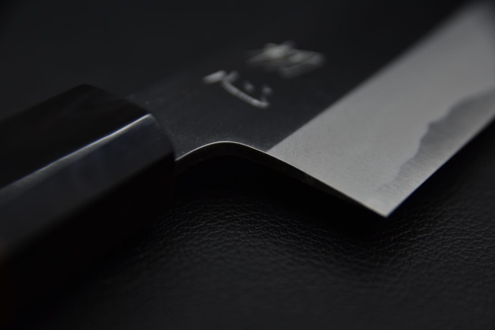 Hatsukokoro Shirahama Shirogami #2 Migaki Santoku 180mm Wenge