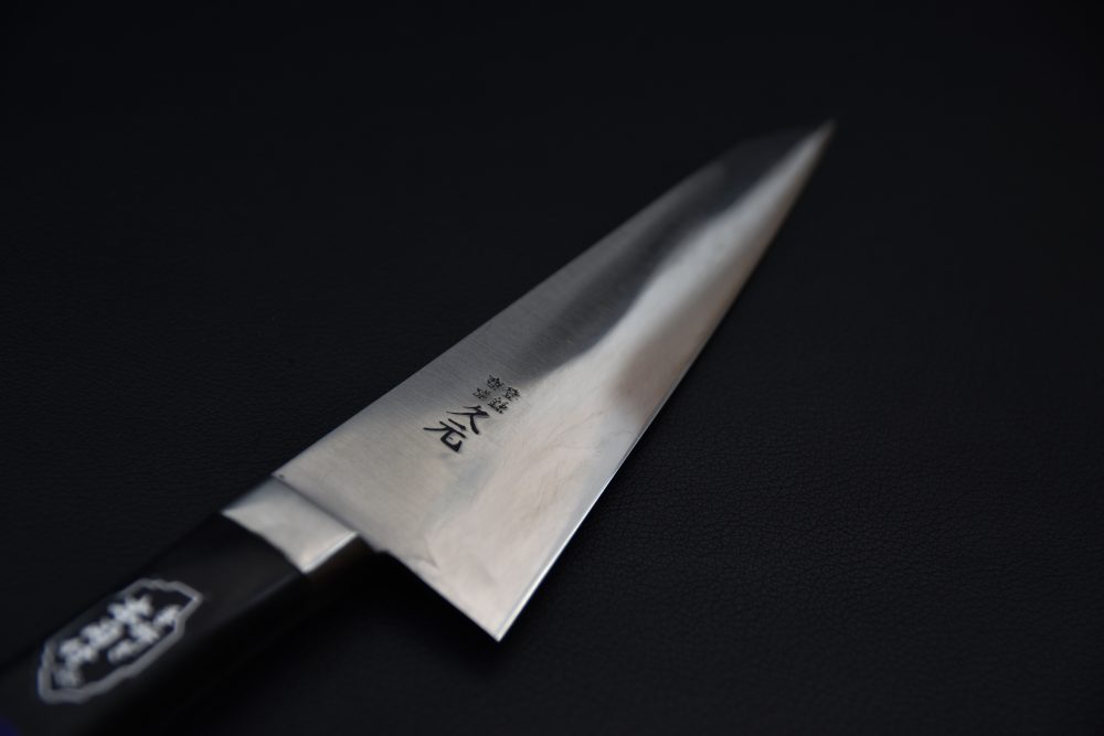 Morihei Hisamoto Hikari Vintage Stainless Garasuki 180mm Pakka (Fine Finished)