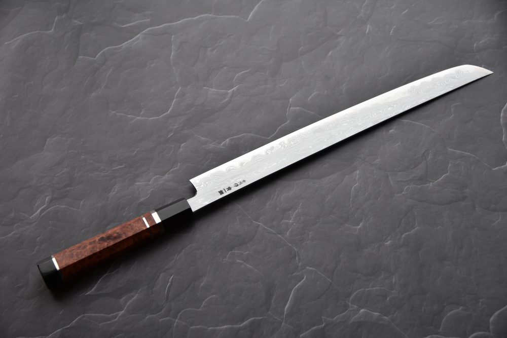 Nakagawa Suminagashi Aogami #1 Sakimaru 390mm Karin