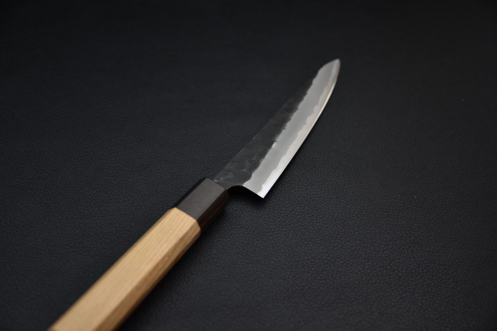 Hitohira Futana SB Kuro Nashiji Petty 150mm Cerisier