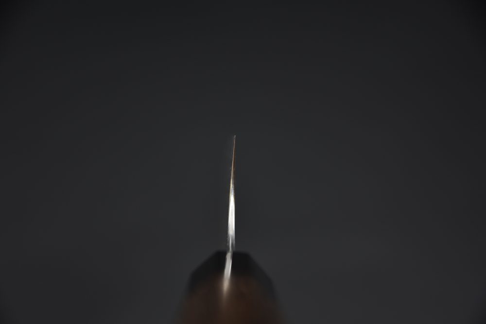 Hatsukokoro Ginyo Ginsan Tsuchime Damascus Petty 150mm Wenge