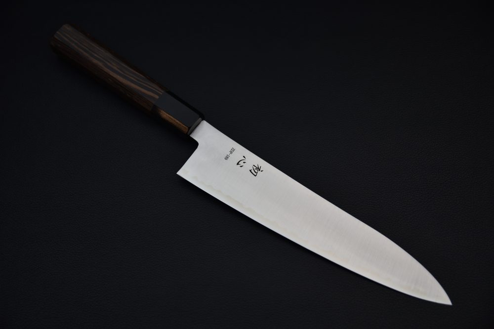 Hatsukokoro Hayabusa ZDP-189 Migaki Gyuto 210mm Wenge