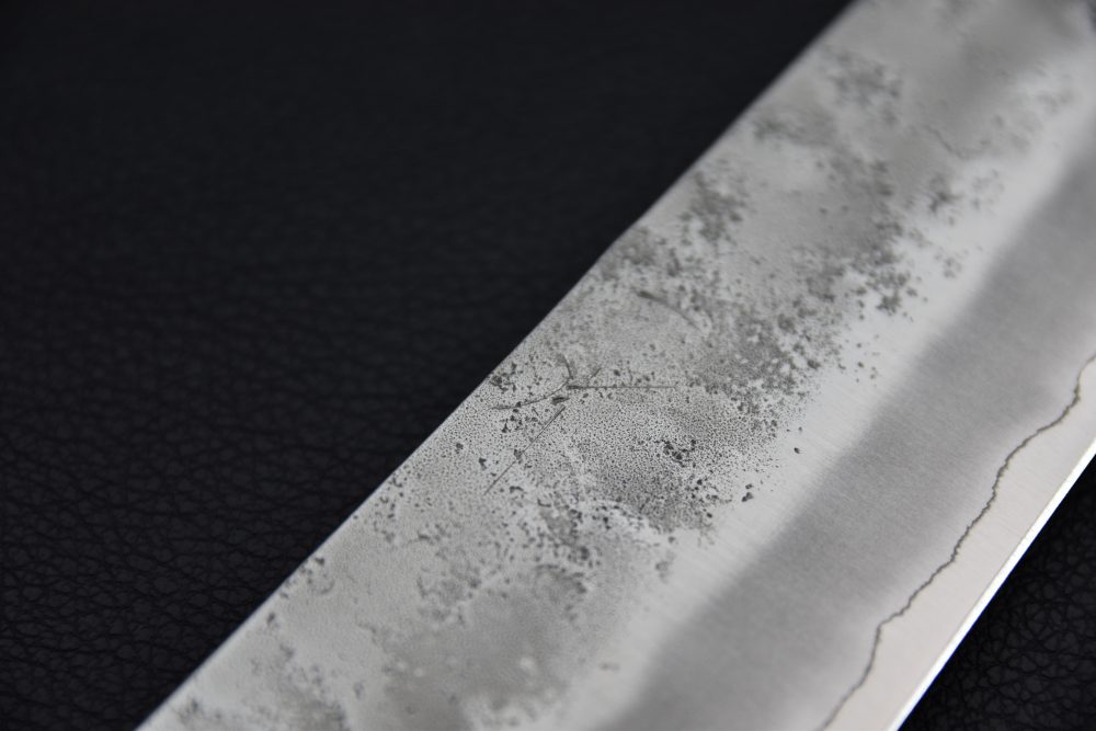 Hitohira Futana S3 Nashiji Kiritsuke Gyuto 210mm Cherry