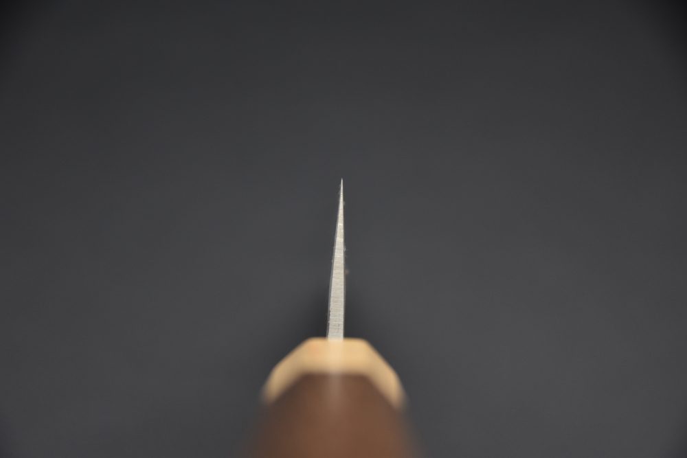 Hitohira TD Aogami #2 Kurouchi Honesuki Kaku 150mm Noyer