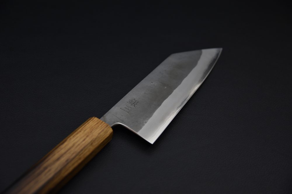 Motokyuuichi Ginsan Nashiji Bunka 180mm Chêne Brulé