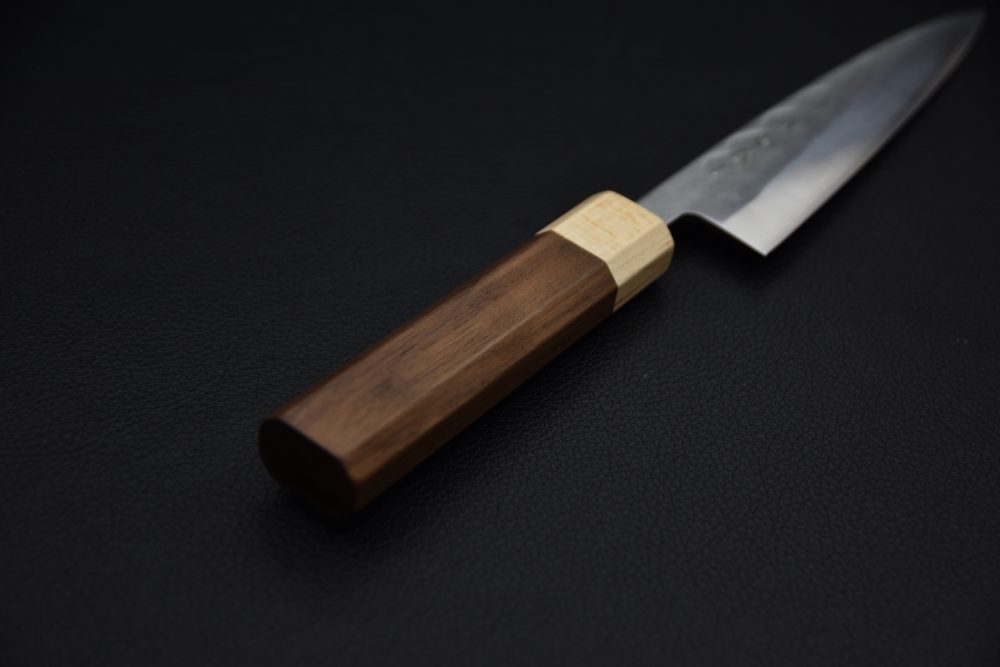 Hitohira TD SLD Tsuchime Petty 135mm Walnut