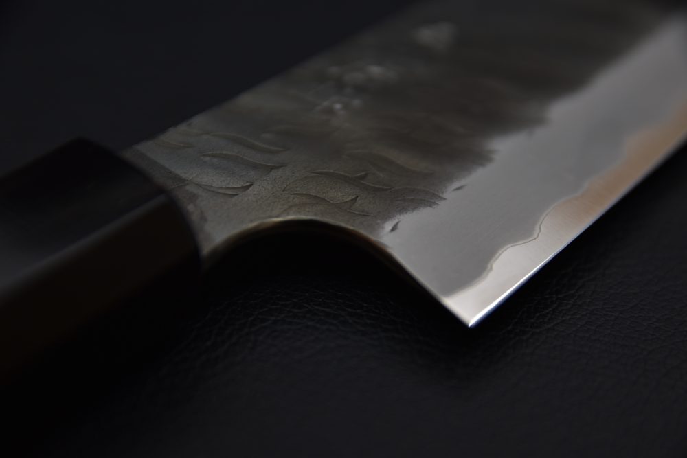 Nigara Hamono Aogami Super Kurouchi Tsuchime Sakimaru 270mm Tagayasan