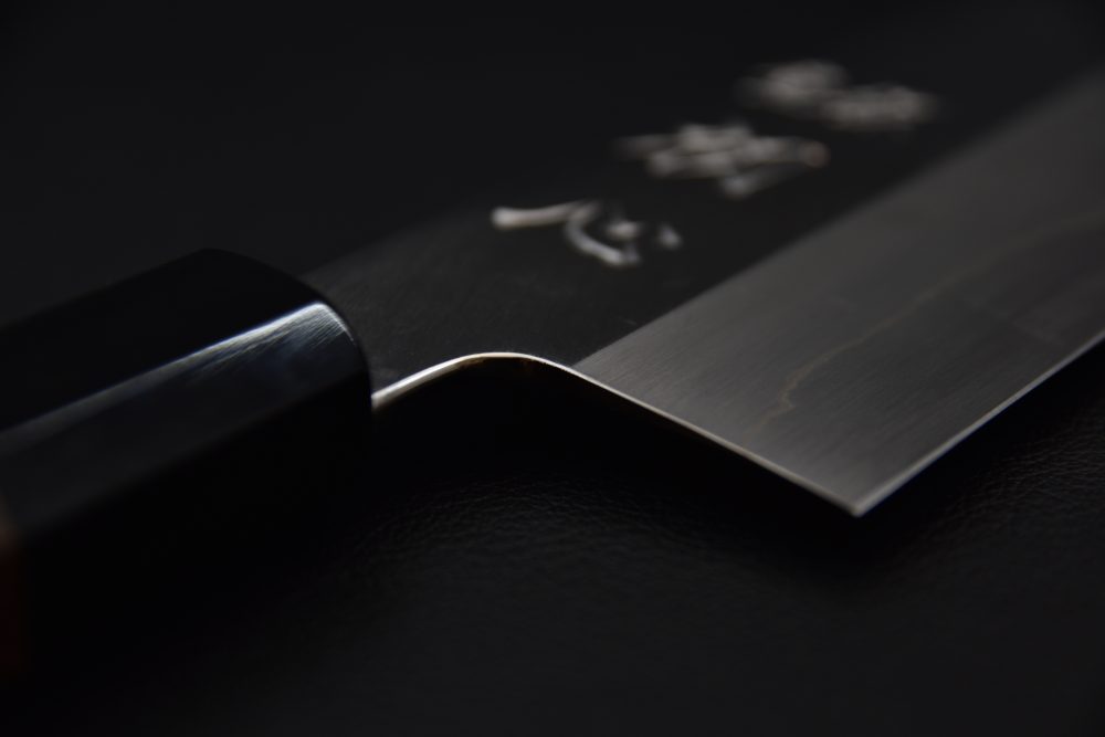 Hatsukokoro Nakagawa Ginsan Migaki Nakiri 180mm Wenge