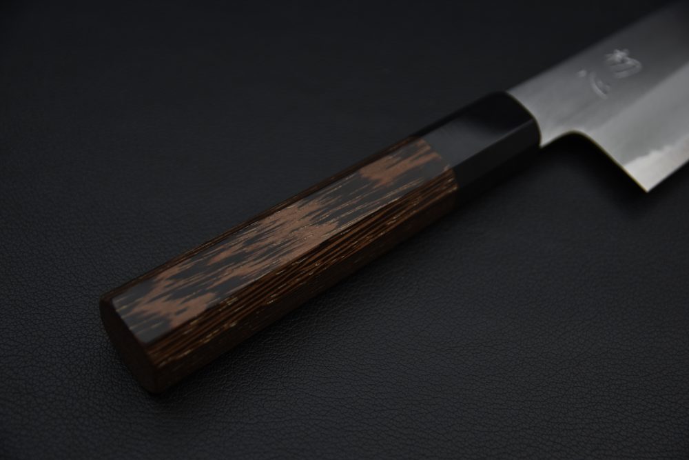 Hatsukokoro Shirahama Shirogami #2 Migaki Gyuto 210mm Wenge