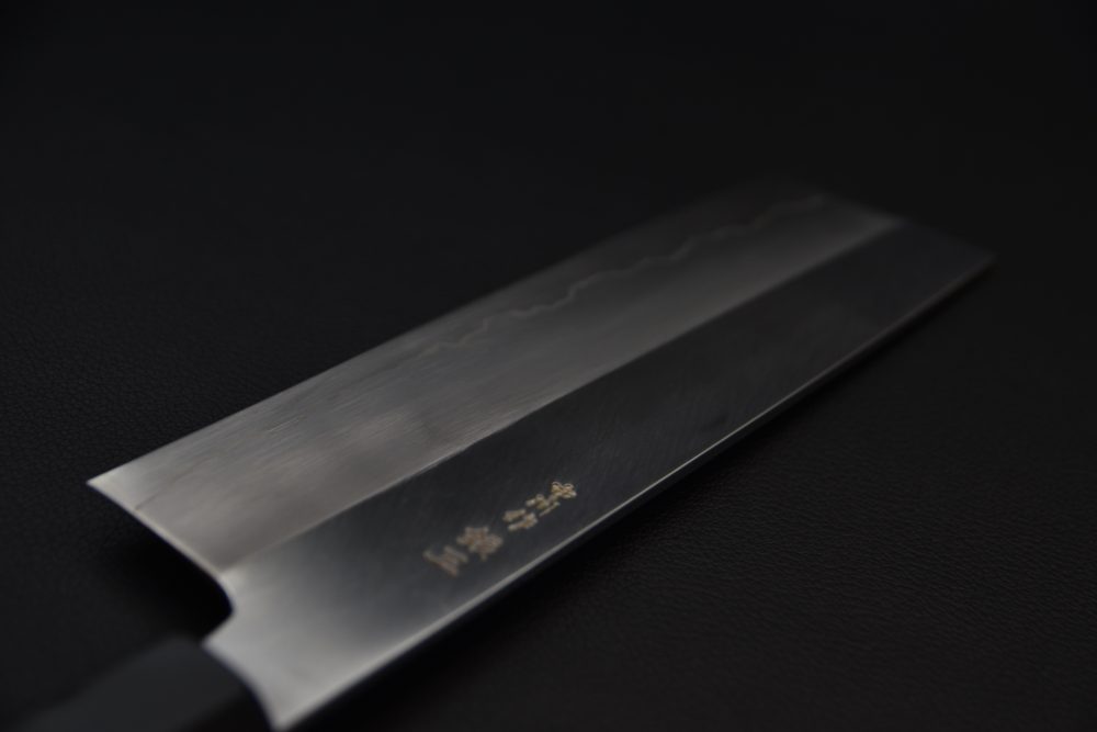 Hatsukokoro Nakagawa Ginsan Migaki Nakiri 180mm Wenge