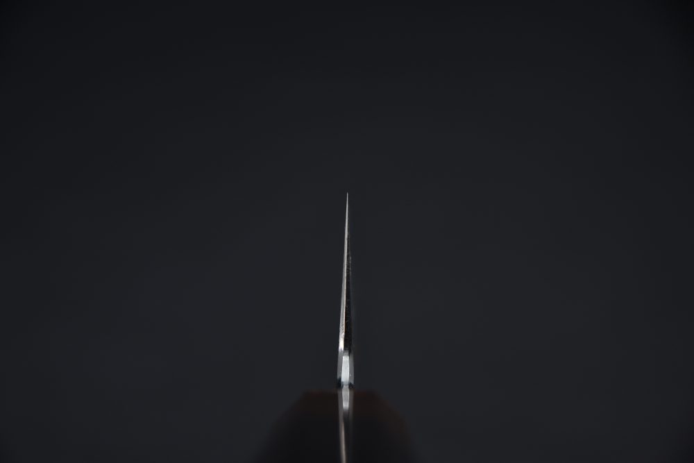 Nakagawa Uchihamono Aogami #1 Suminagashi Bunka 180mm Ébène