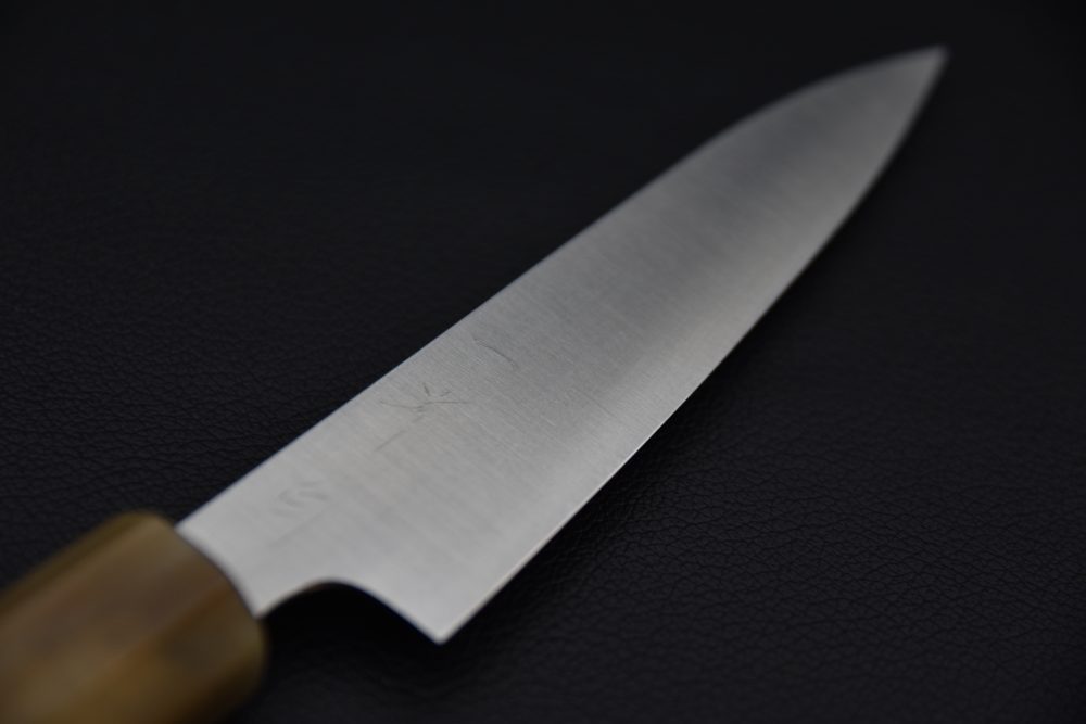 Hitohira AH Shirogami #2 Petty 120mm Ébène