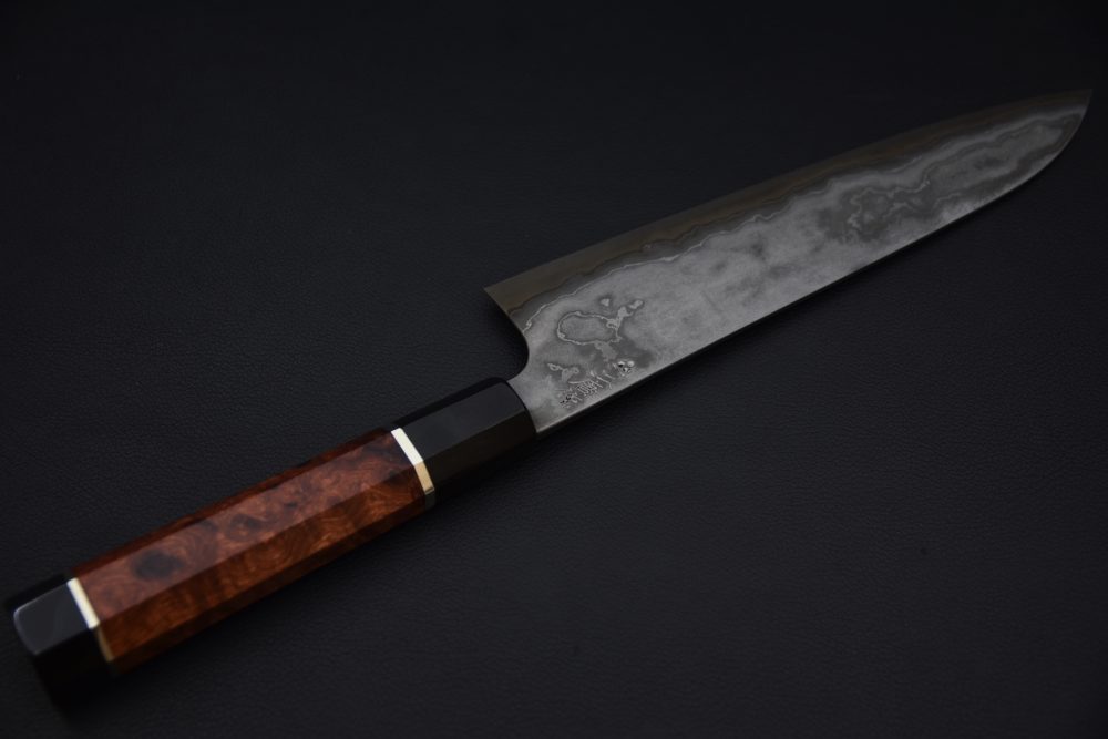 Nigara Hamono Aogami #2 Damascus 240mm Gyuto Karin #3