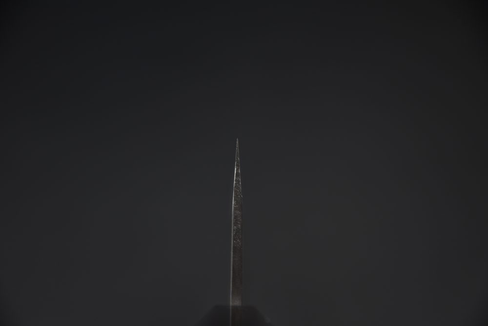 Shiro Kamo Aogami Super Kurouchi Gyuto 240mm Ébène