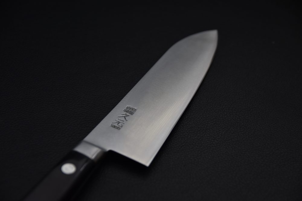 Morihei Hisamoto Hagane Santoku 185mm Pakka