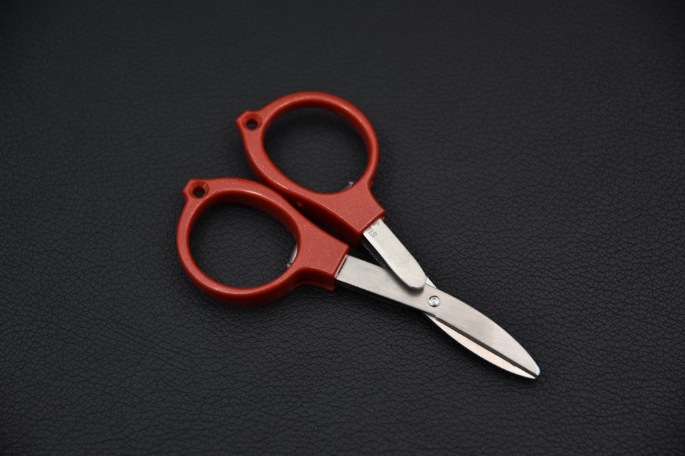 Yoshida Megane Ciseaux de poche Rouge