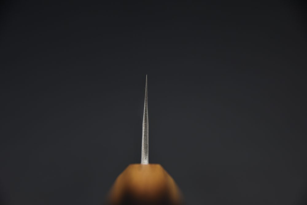 Motokyuuichi Ginsan Nashiji Gyuto 210mm Chêne Brulé