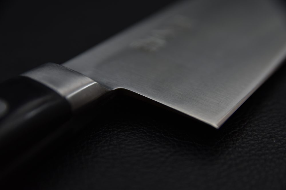Morihei Hisamoto Hagane Santoku 185mm Pakka
