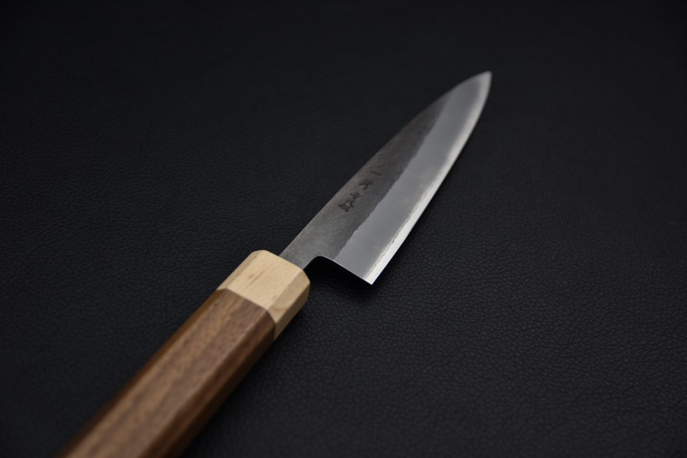 Hitohira TD Aogami #2 Kurouchi Petty 135mm Walnut