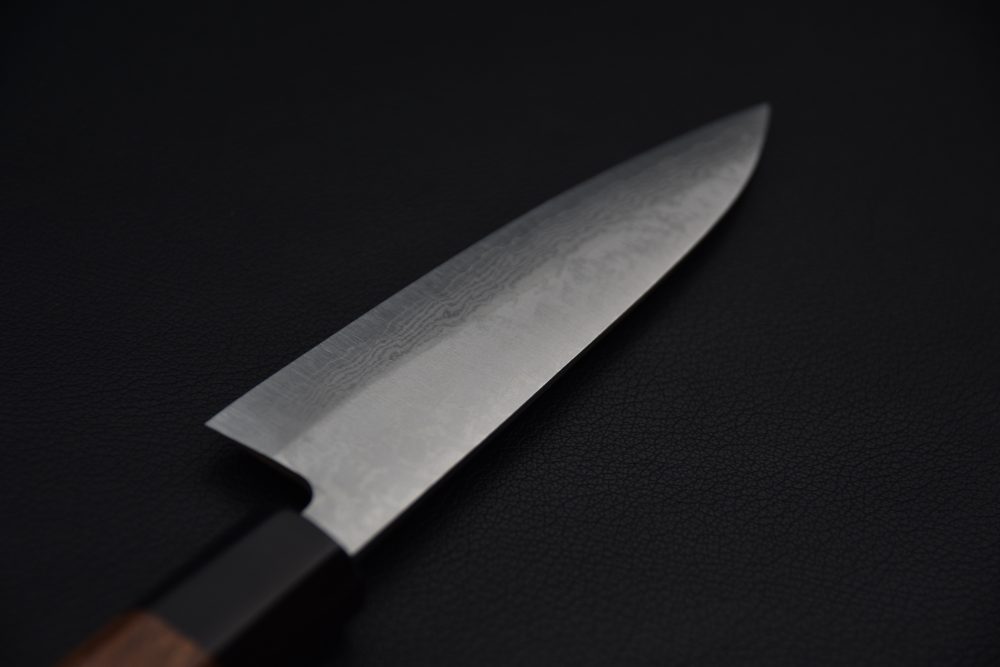 Hitohira Setsu Forged VG-10 Damascus Petty 140mm Jutan