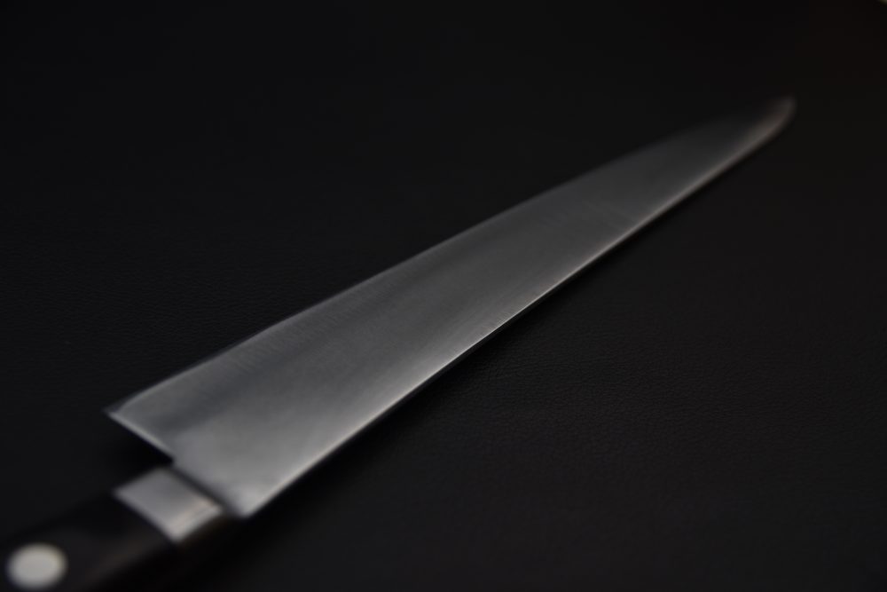 Morihei Hisamoto Hagane Sujihiki 270mm Pakka