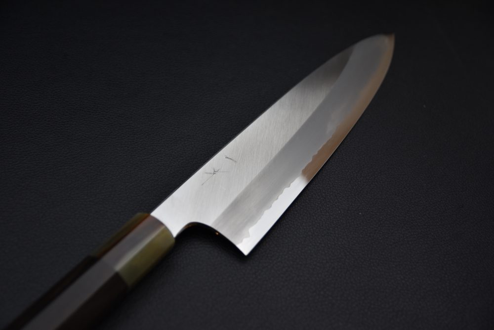 Hitohira Togashi Aogami #1 Migaki Gyuto 240mm Ébène Macassar