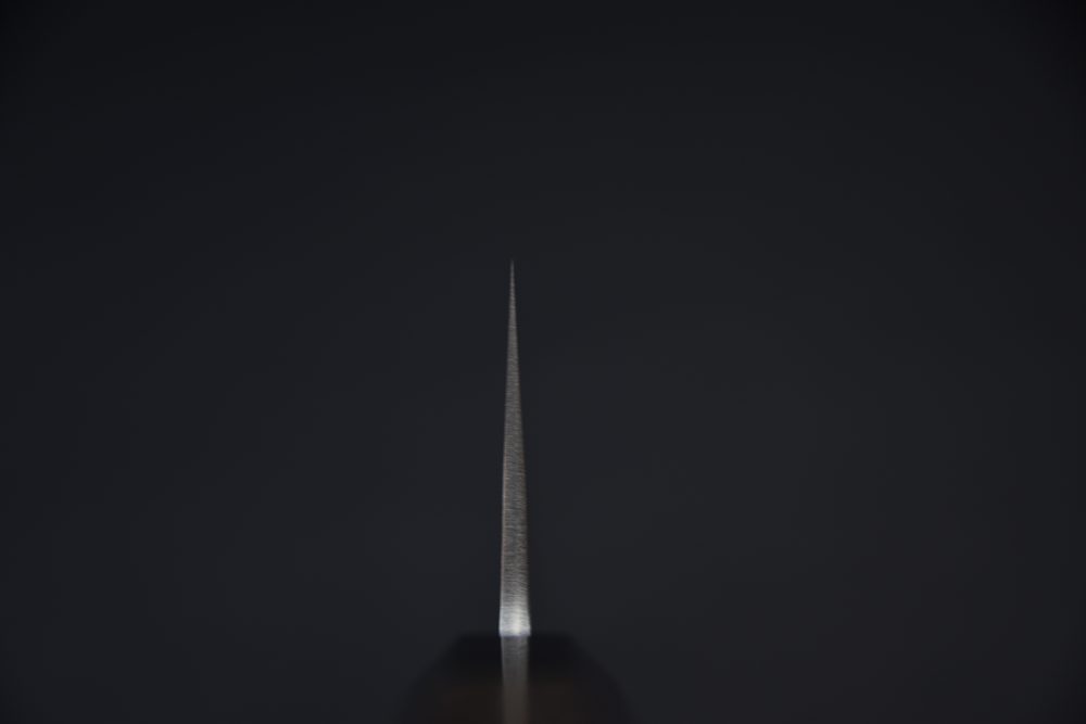 Yoshikane Shirogami #2 Nashiji Santoku 180mm Tagayasan