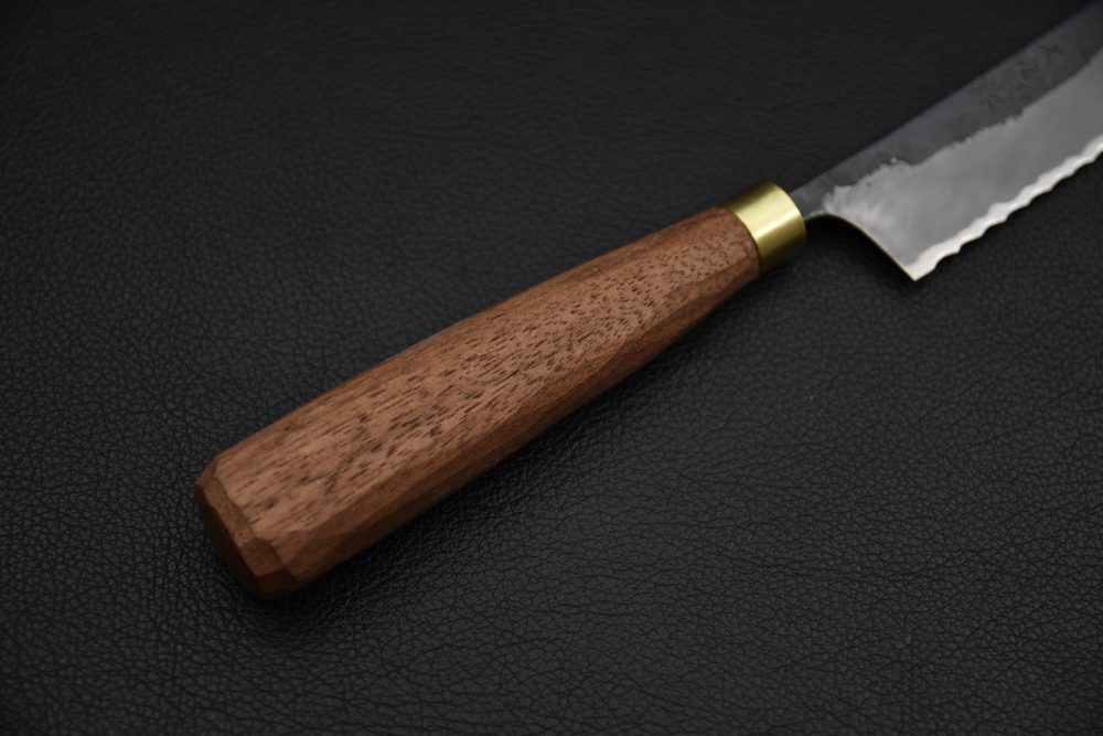 Daitoku Aogami #2 Couteau à Pain 240mm Noyer