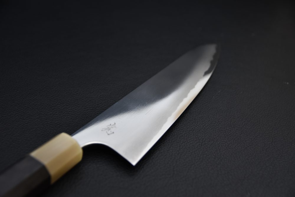 Yoshihiro Yauji Aogami #2 Migaki Kiritsuke 210mm Ébène