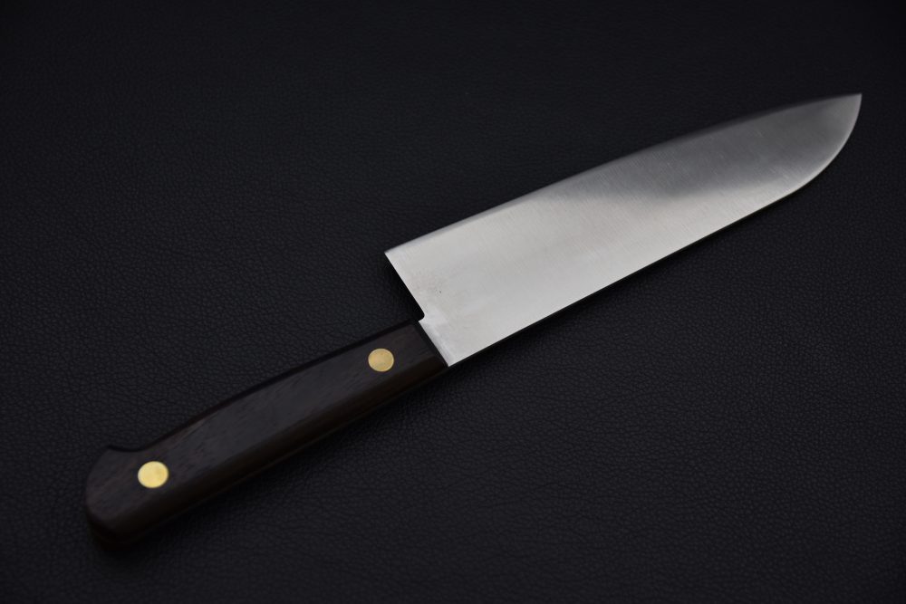 Morihei Hisamoto Vintage SK Santoku 180mm Rosewood