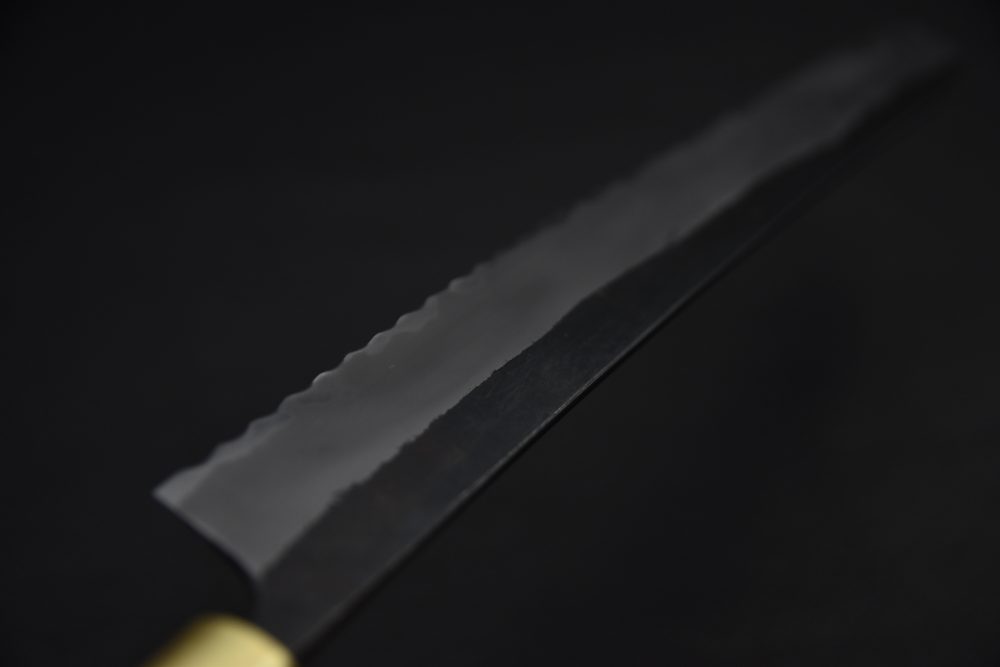 Daitoku Aogami #2 Couteau à Pain 240mm Noyer