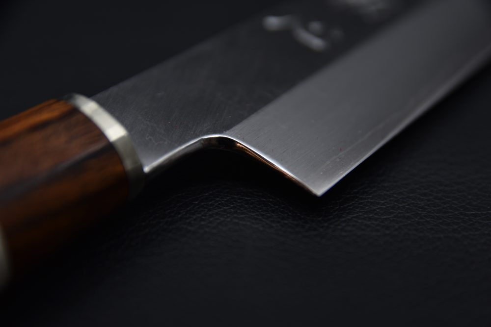 Nakagawa Uchi Hamono Ginsan Migaki Sujihiki 240mm Stag Horn