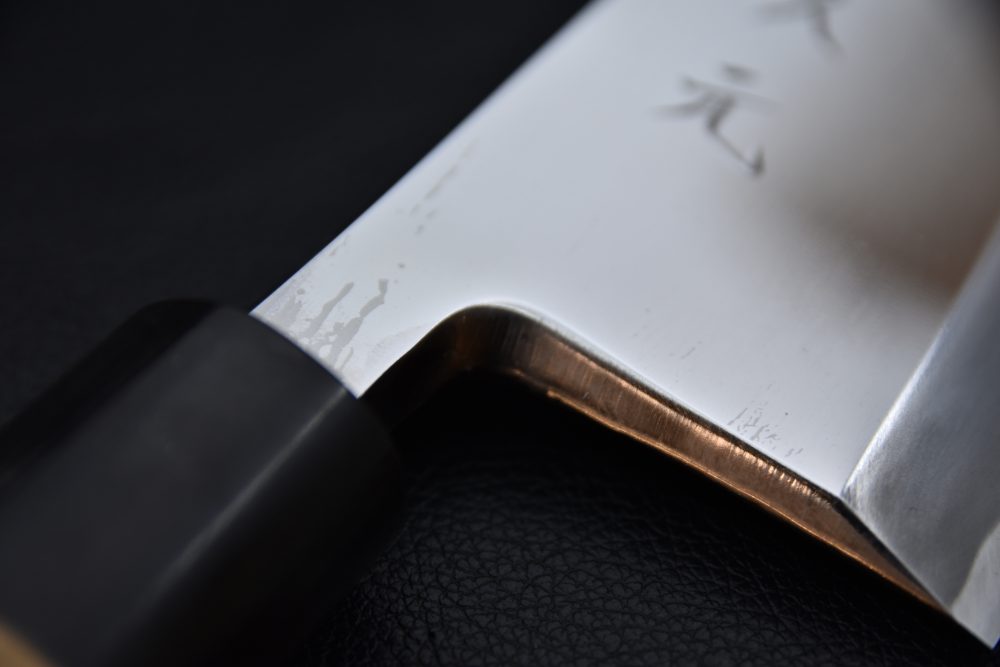 Morihei Hisamoto Miroir Aogami #2 Deba 225mm Ho