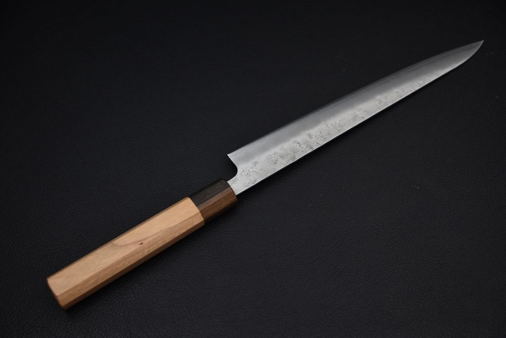Hitohira Futana S3 Nashiji Sujihiki 240mm Cerisier