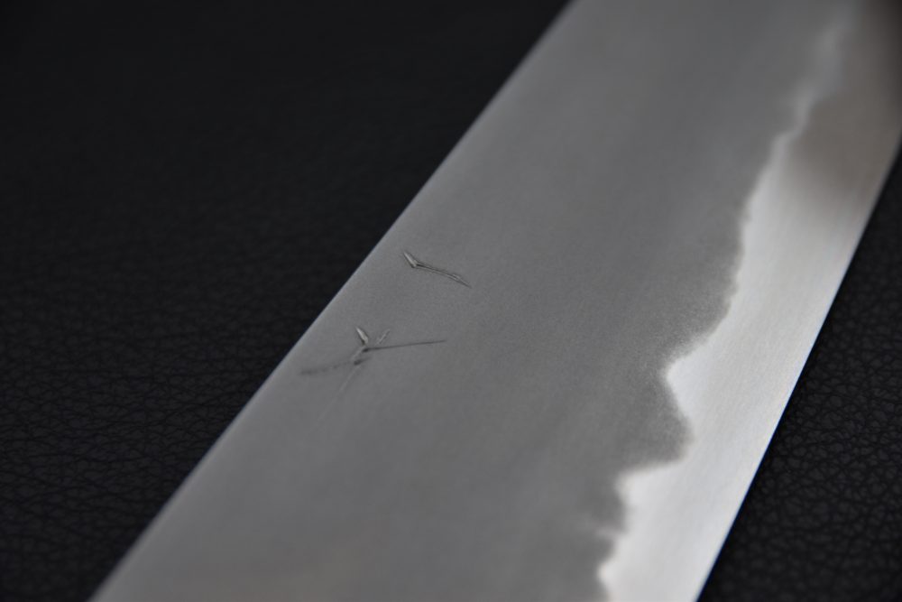 Hitohira Tanaka Yohei Aogami #1 Kasumi Gyuto 240mm Cèdre Yakusugi