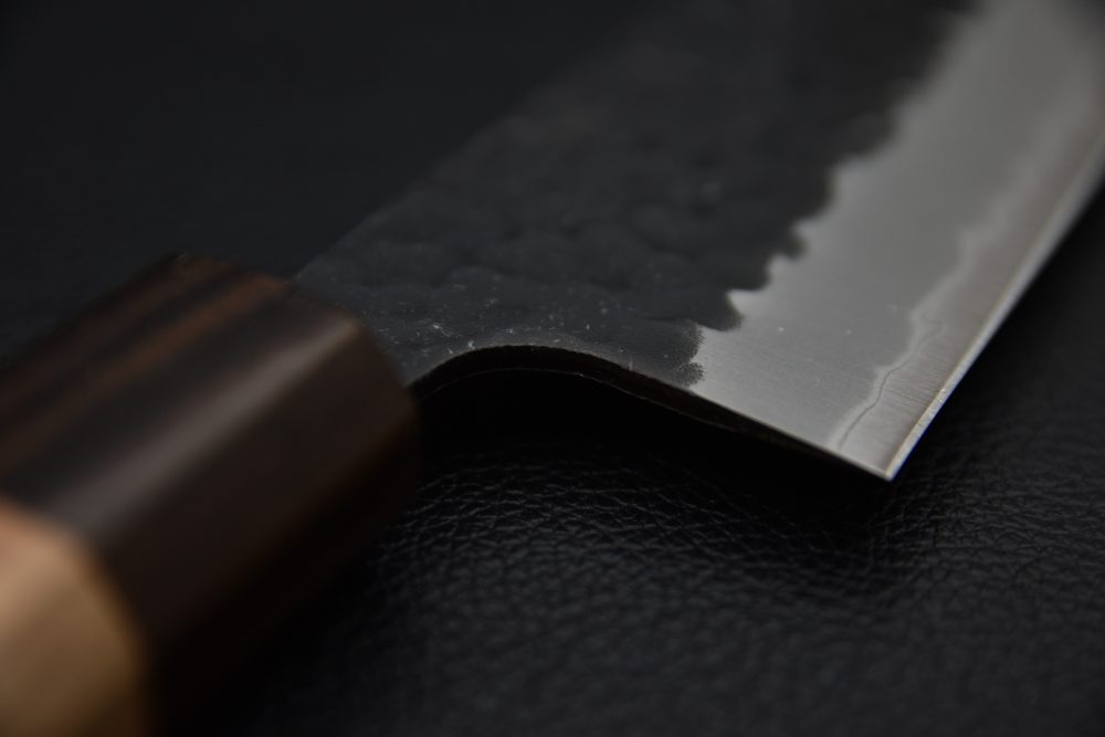 Hitohira Futana SB Kuro Tsuchime Bunka 170mm Cerisier