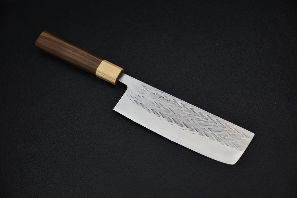 Hitohira TD SLD Tsuchime Nakiri 165mm Noyer