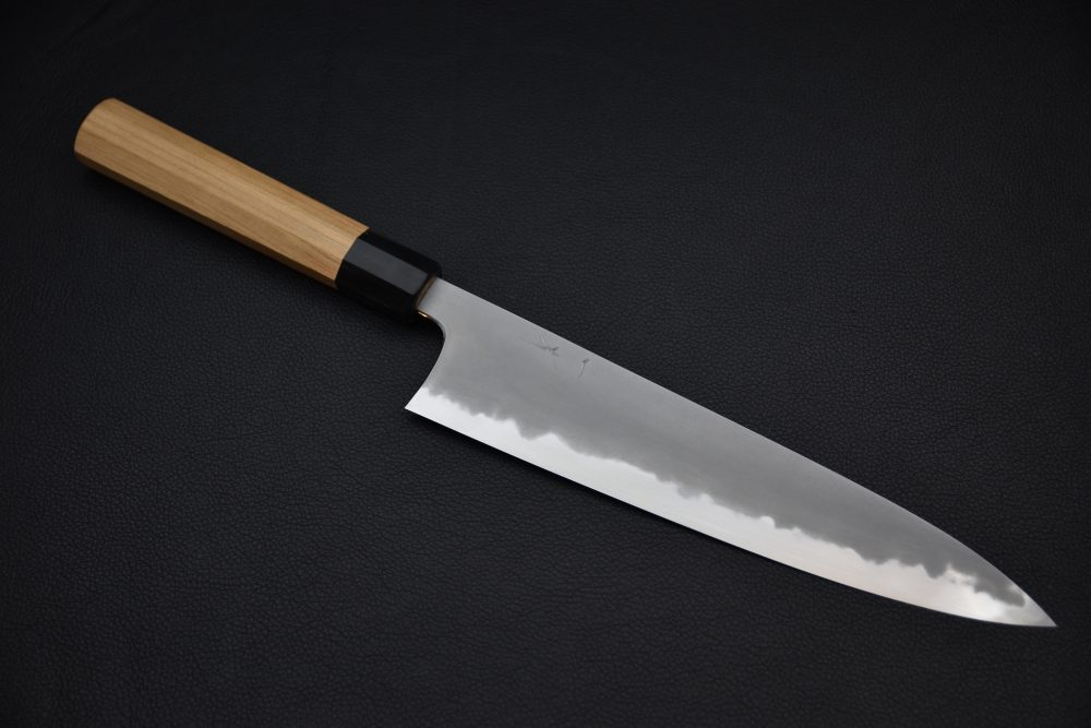 Hitohira Tanaka Yohei Aogami #1 Kasumi Gyuto 240mm Cèdre Yakusugi