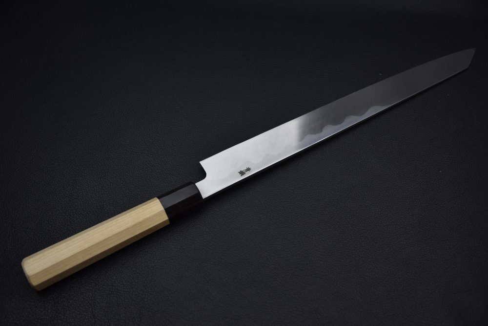 Hitohira Kikuchiyo Manzo Aogami #2 Kiritsuke Yanagiba 270mm Ho