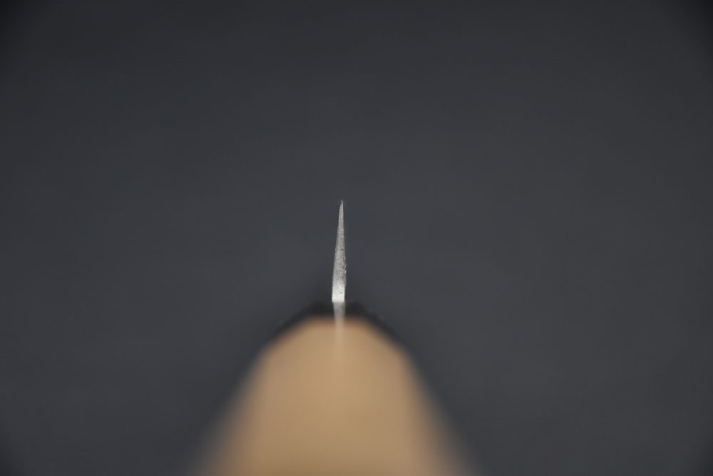 Hitohira Futana SB Migaki Tsuchime Petty 135mm Cerisier