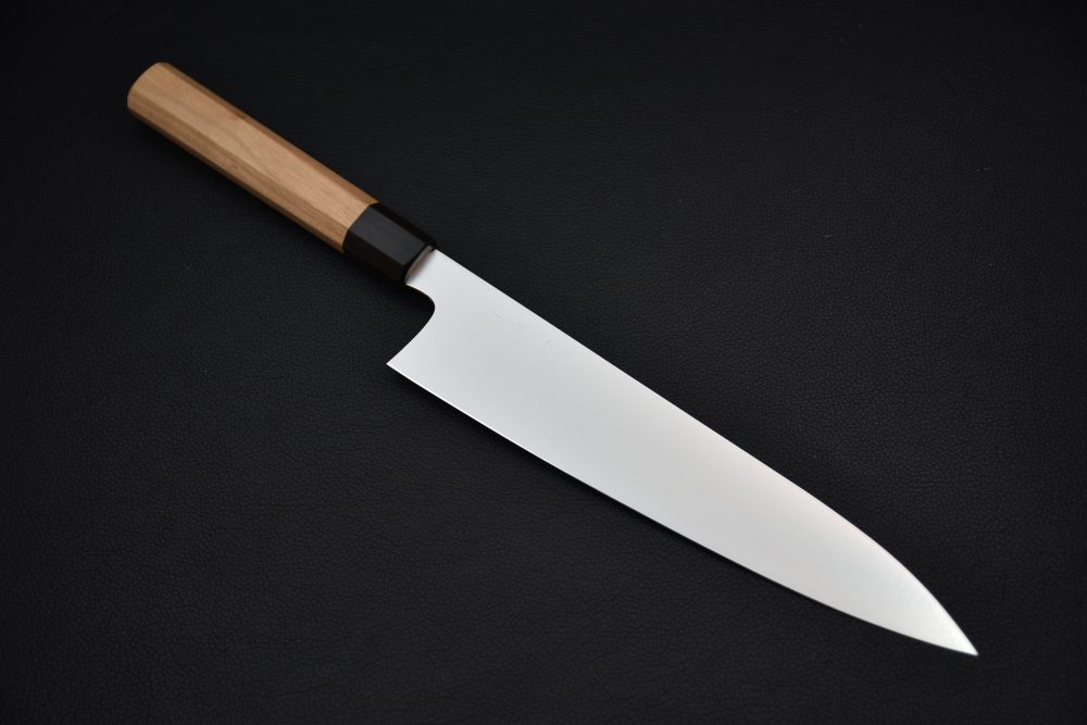 Hitohira SKR Stainless Gyuto 240mm Cerisier