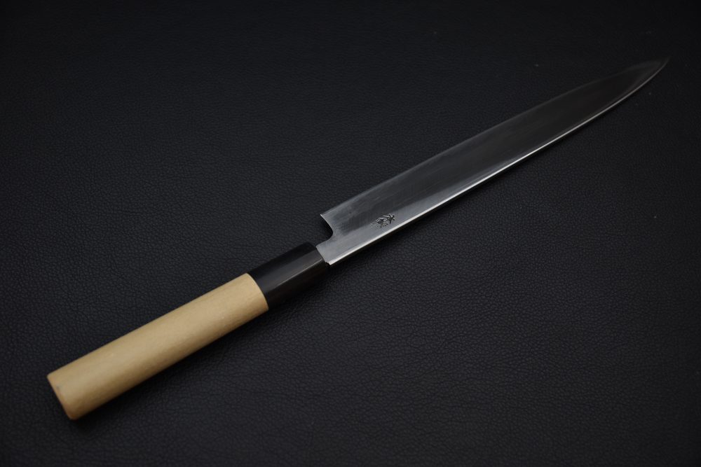 Morihei Munetsugu Shirogami #2 Yanagiba 240mm Honba Ho